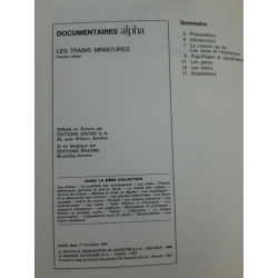 Documentaires alpha - Les trains miniatures