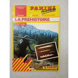 Panini decouvertes LA PREHISTOIRE - N°2.04