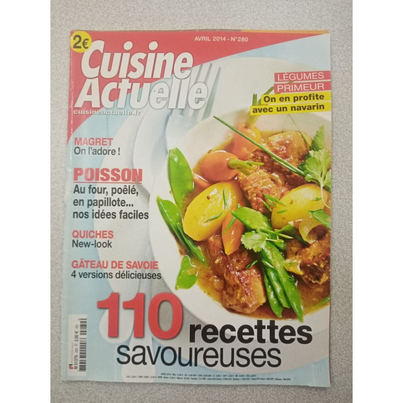 Revue Cuisine Actuelle N° 280