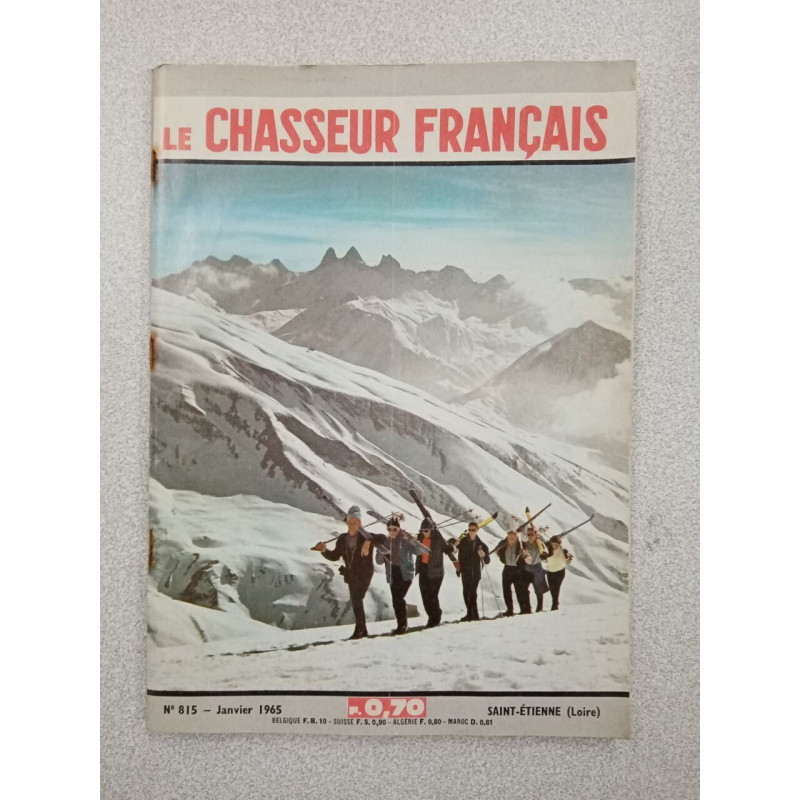 Revue Le Chasseur Français N° 815 - janvier 1965