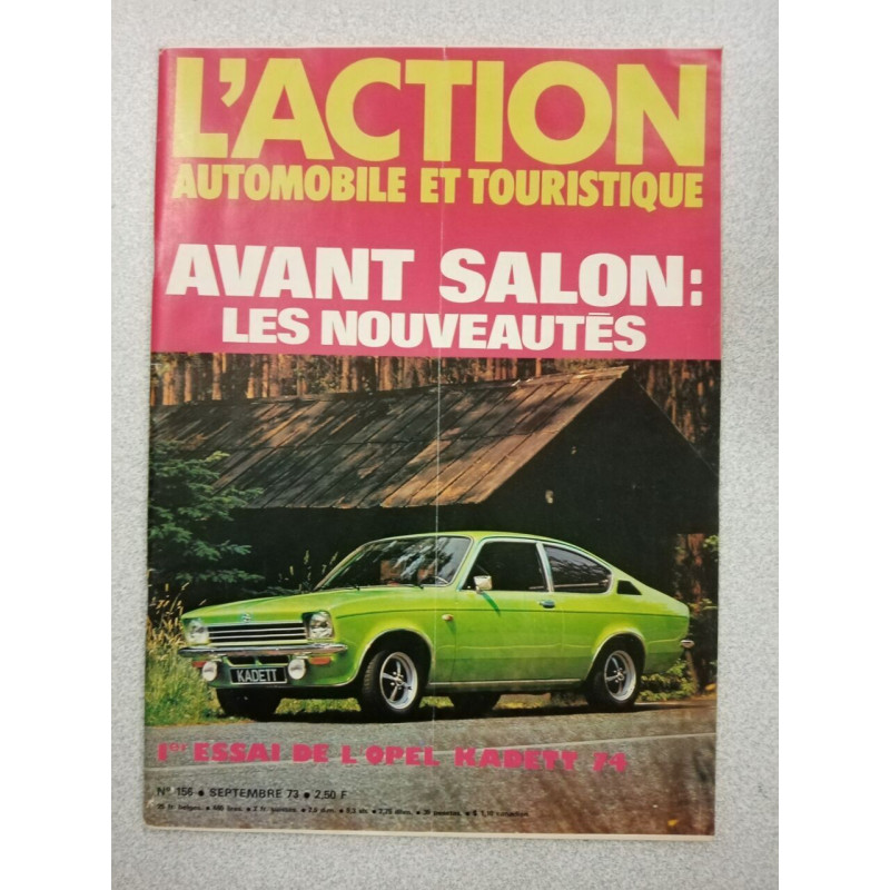 Revue Action automobile N° 156