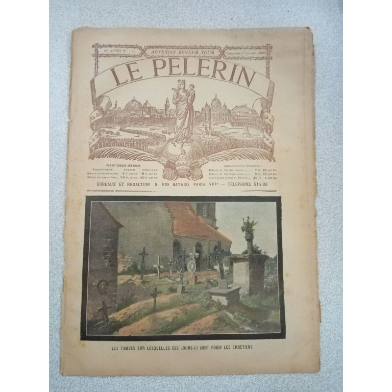 Revue Le Pélerin 1er novembre 1903