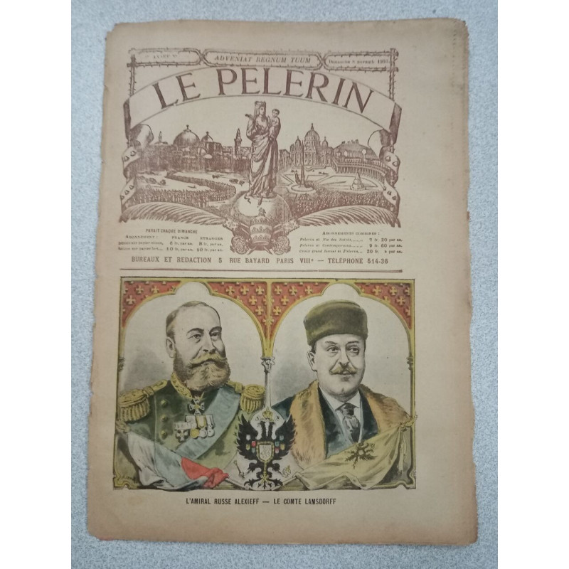 Revue Le Pélerin N¨ 8 novembre 1903