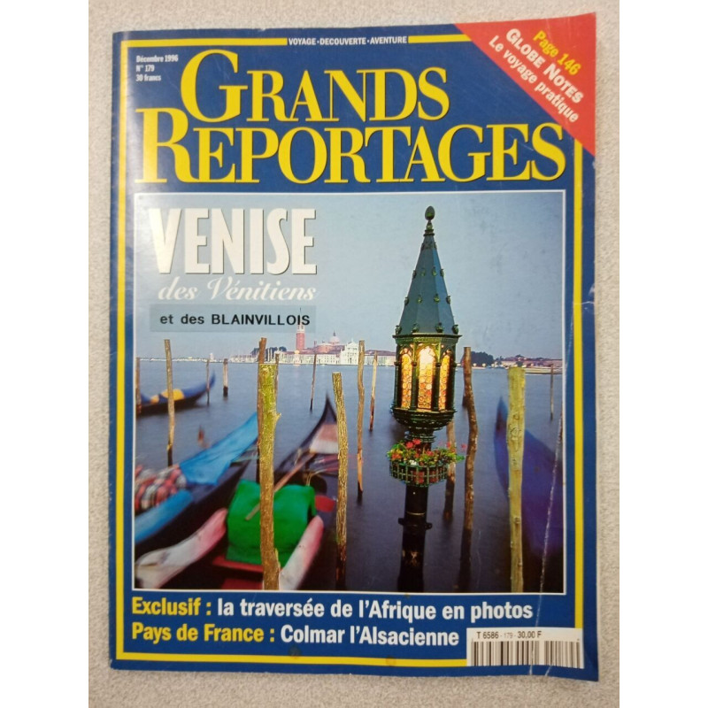 Revue Grands reportages n° 179