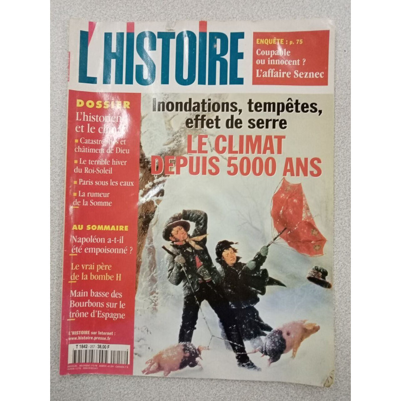 Revue L'histoire n° 257