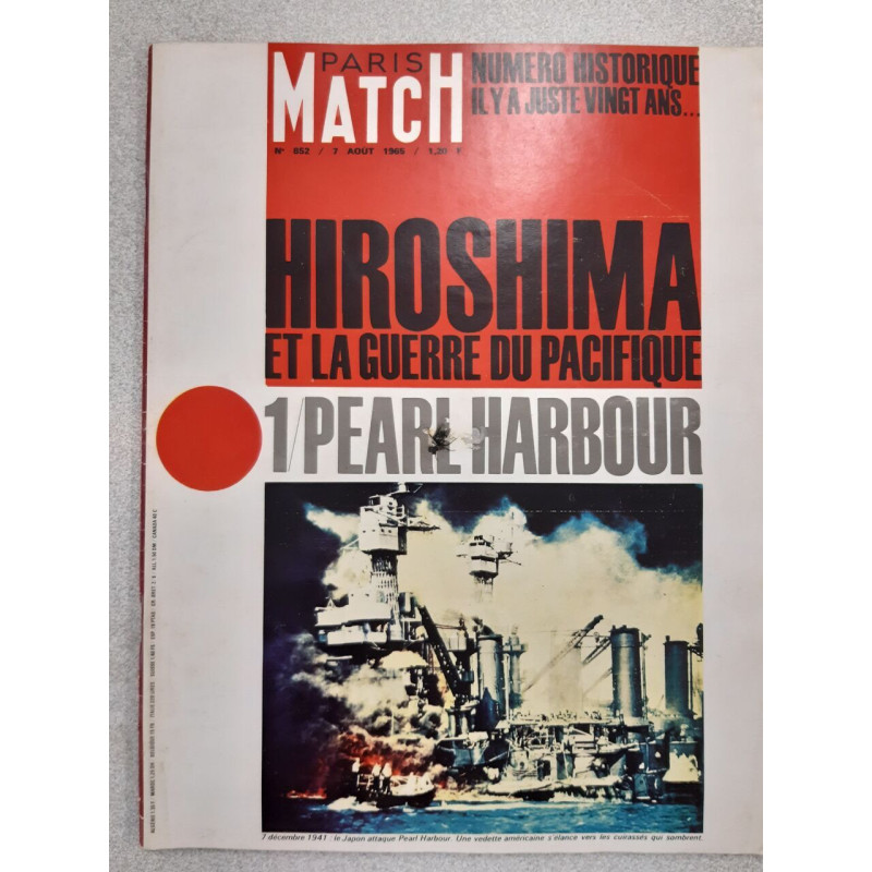 Revue Paris-Match n° 852