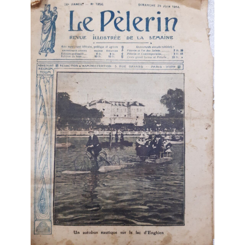 Revue Le Pélerin n° 1956