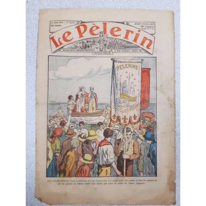 Revue Le Pélerin n° 2829