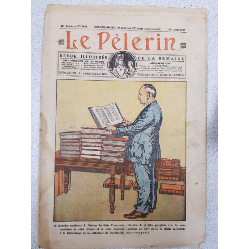 Revue Le Pélerin n° 2662