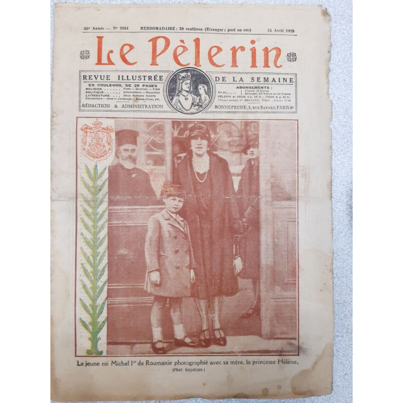 Revue Le Pélerin n° 2664