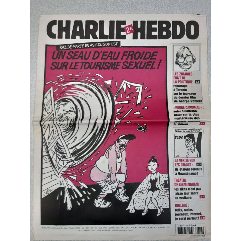 Revue Charlie Hebdo n° 654