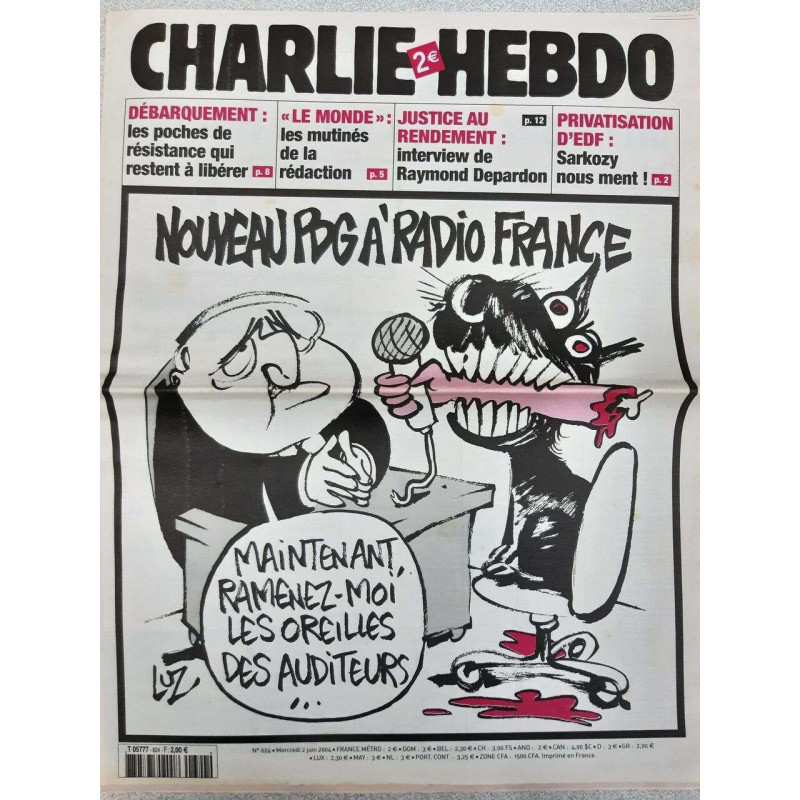 Revue Charlie Hebdo n° 624