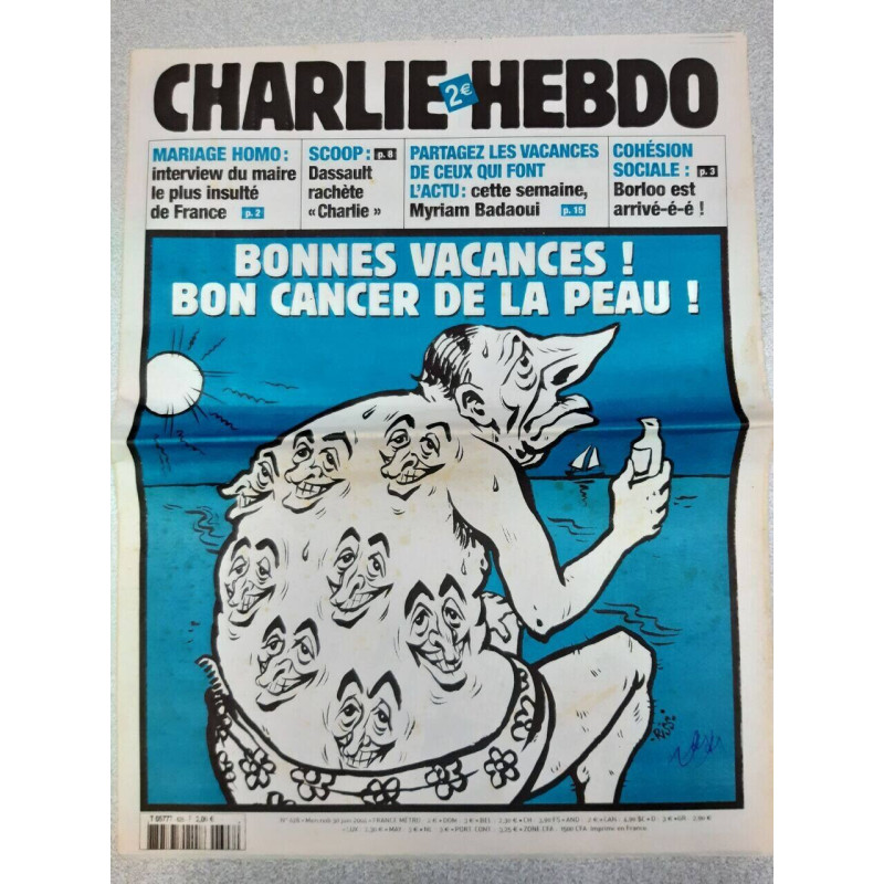 Revue Charlie Hebdo n° 628