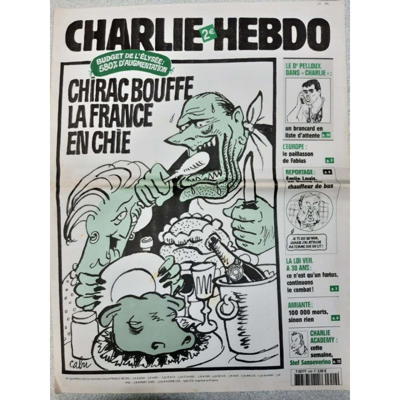 Revue Charlie Hebdo n° 649