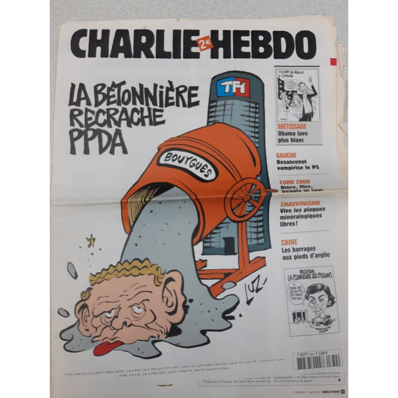 Revue Charlie Hebdo n° 834