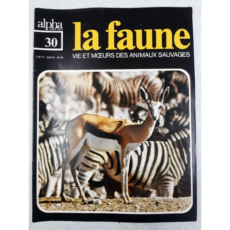 Revue Alpha pour tous - La faune n° 30