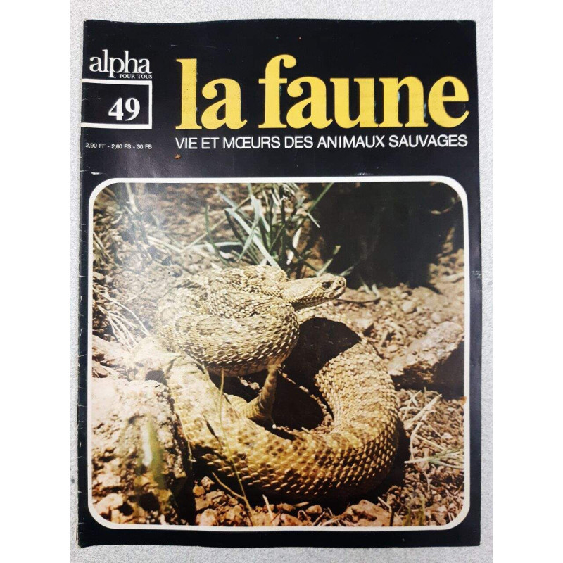Revue Alpha pour tous - La faune n° 49