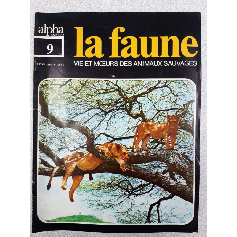 Revue Alpha pour tous - La faune n° 9
