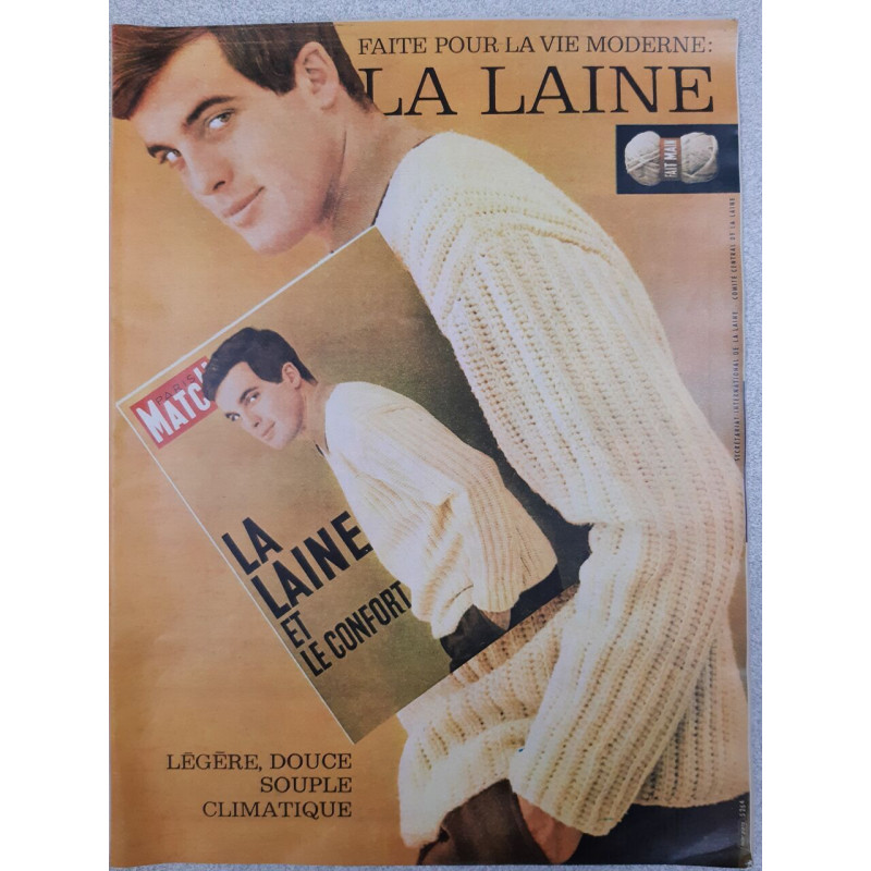 Revue Paris-Match n° Spécial laine