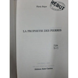 La prophetie des pierres: Roman