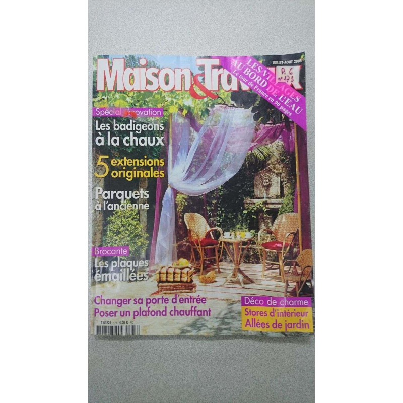 Maison et travaux n°173 / Juillet-Aout