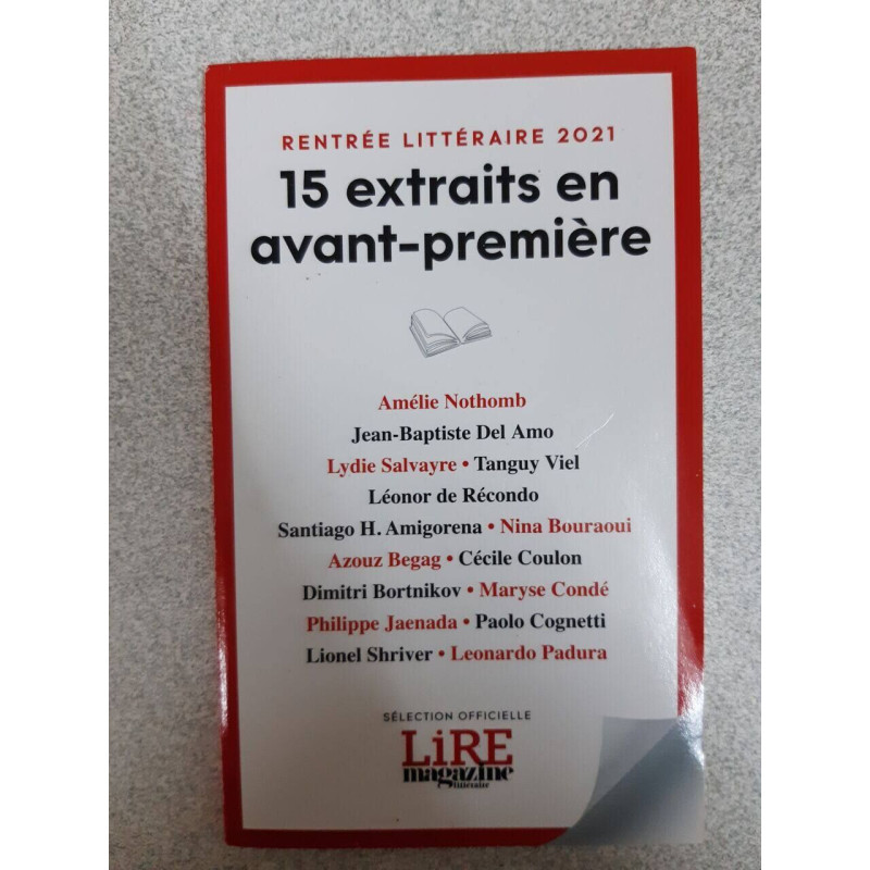 15 extraits en avant-première