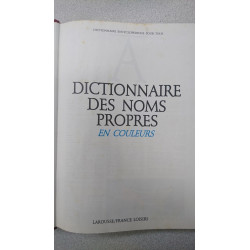 Dictionnaire des noms propres en couleurs