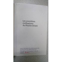 Les premières civilisations du Proche-Orient