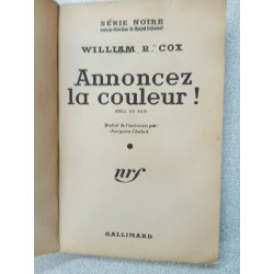 Annoncez la Couleur