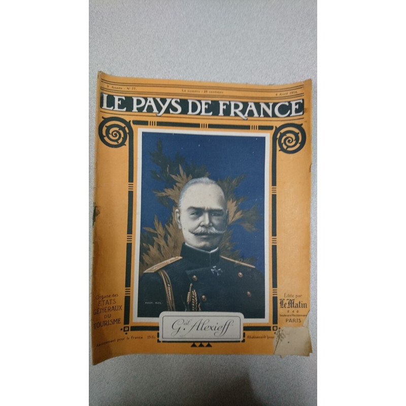 Le pays de France N.77 - Avril 1916