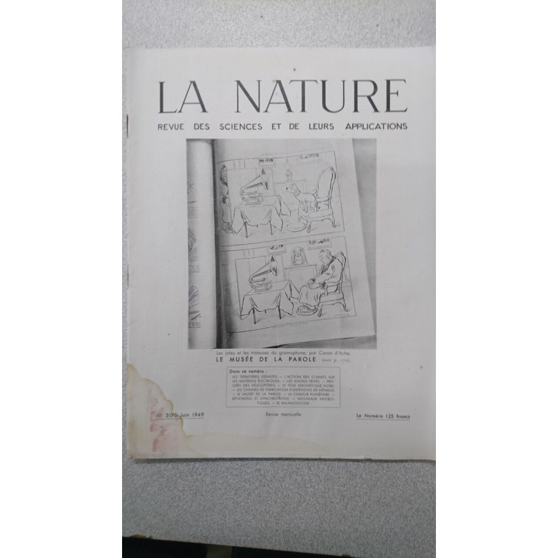 La nature N.3170 - Juin 1949