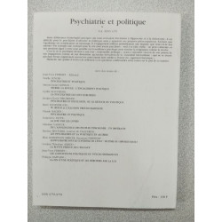 Psychiatrie française : Psychiatrie et politique