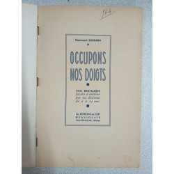 Occupons nos doigts