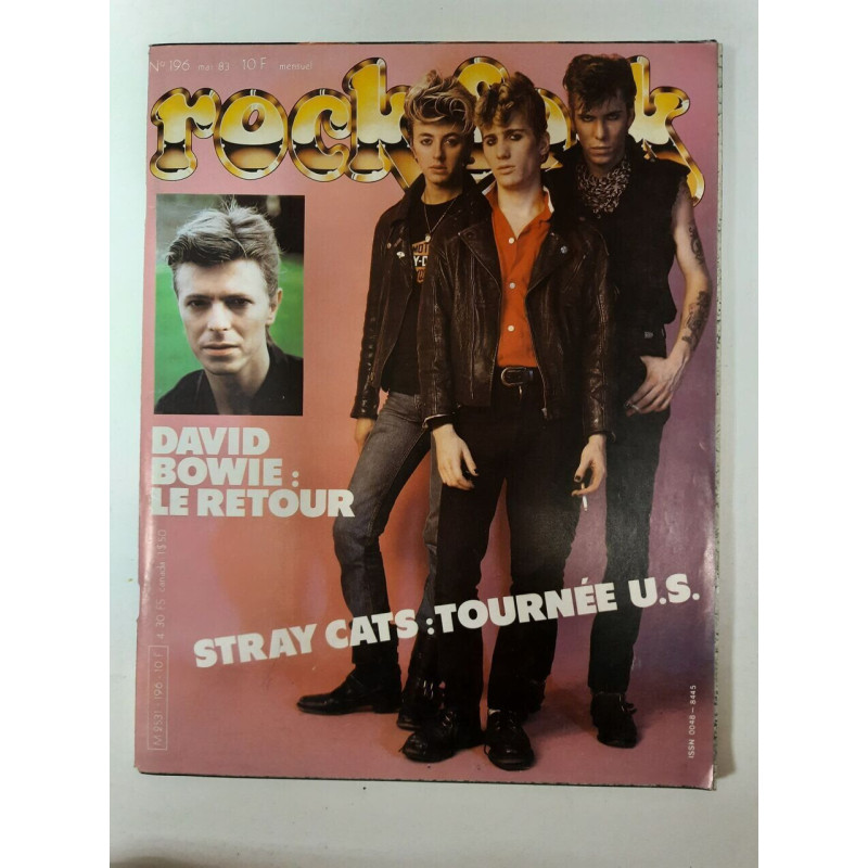 Magazine Rock et Folk N° 196 - Mai 1983