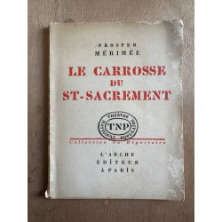 Le carrosse du st-sacrement