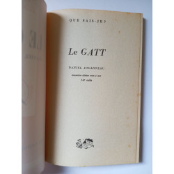 Que sais je?Le gatt