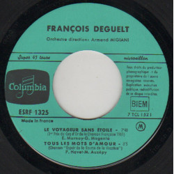 Coq D'Or de la Chanson Francaise 1961