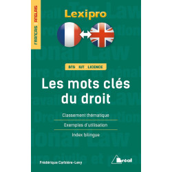Les mots clés du droit français/arabe: Classement thématique...