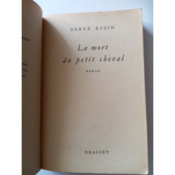 La mort du petit cheval