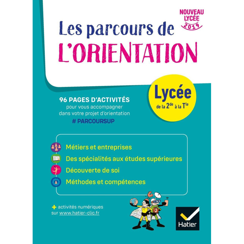 Les parcours de l'Orientation - Lycée - cahier de l'élève