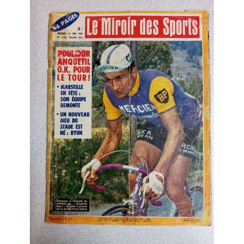 Le miroir des Sports nº 1136 / Juin 1966