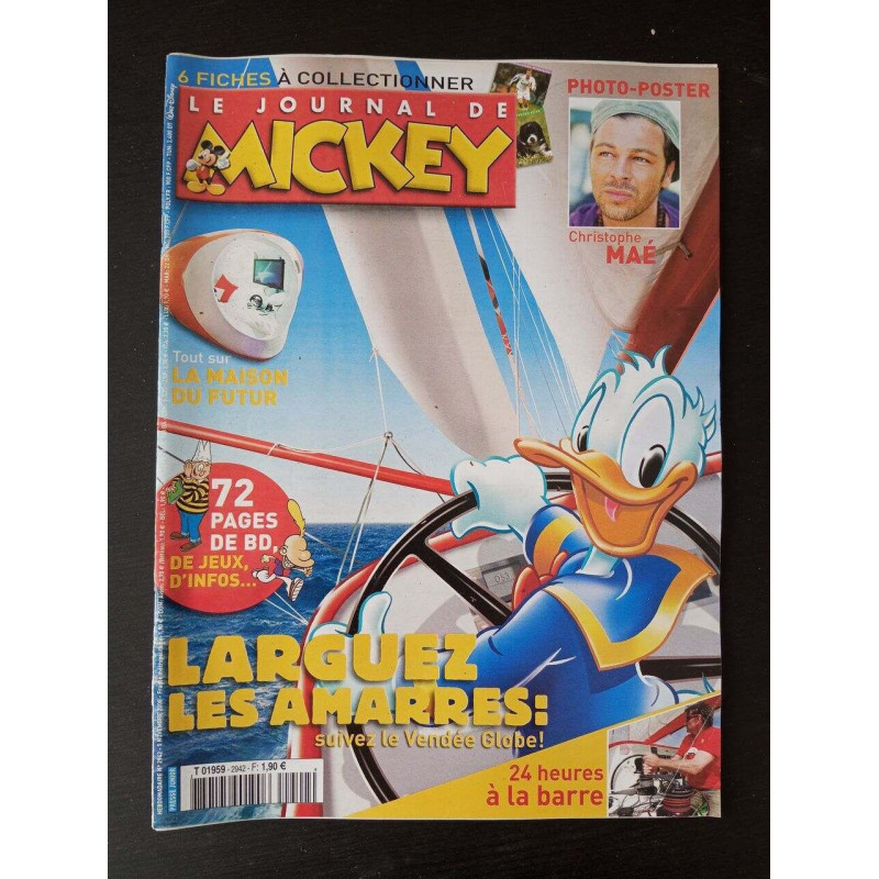 Le journal de Mickey nº 2942 / Novembre 2008