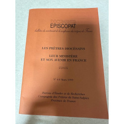 Les prêtres diocésains leur ministère et son avenir en France...