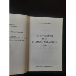 Le Livre d'or de la chanson enfantine