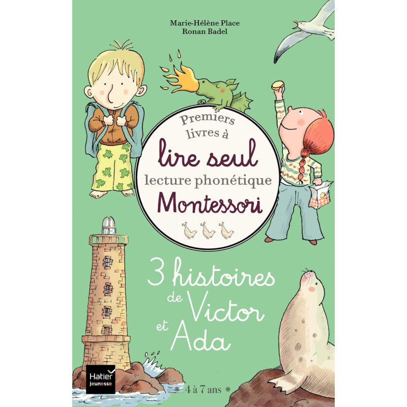Coffret Premiers livres à lire seul - 3 histoires de Victor et Ada...