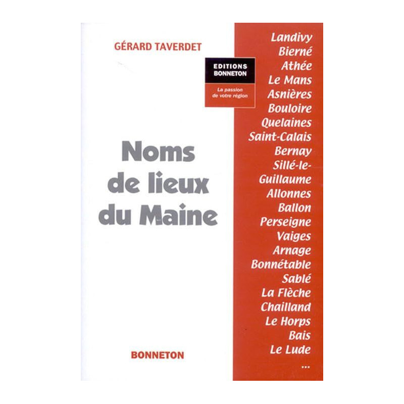 Noms de Lieux du Maine