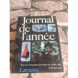 Journal de l'année