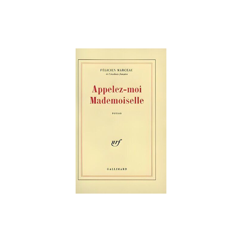 Appelez-moi mademoiselle