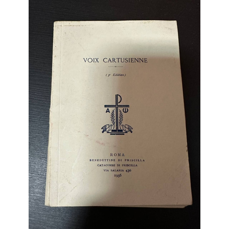 Voix cartusienne 3e edition