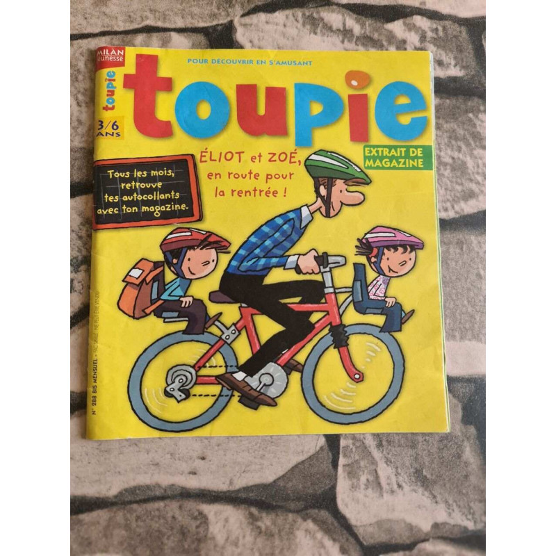 Toupie N.288 - éliot et Zoé en route pour la rentrée
